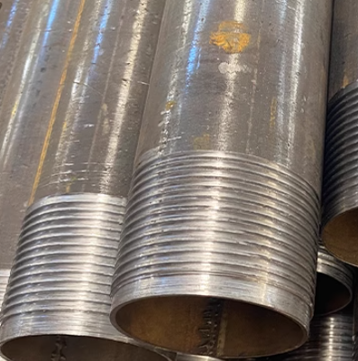 郴州超前小导管预埋钢管出尖打孔焊倒刺无缝焊管厂